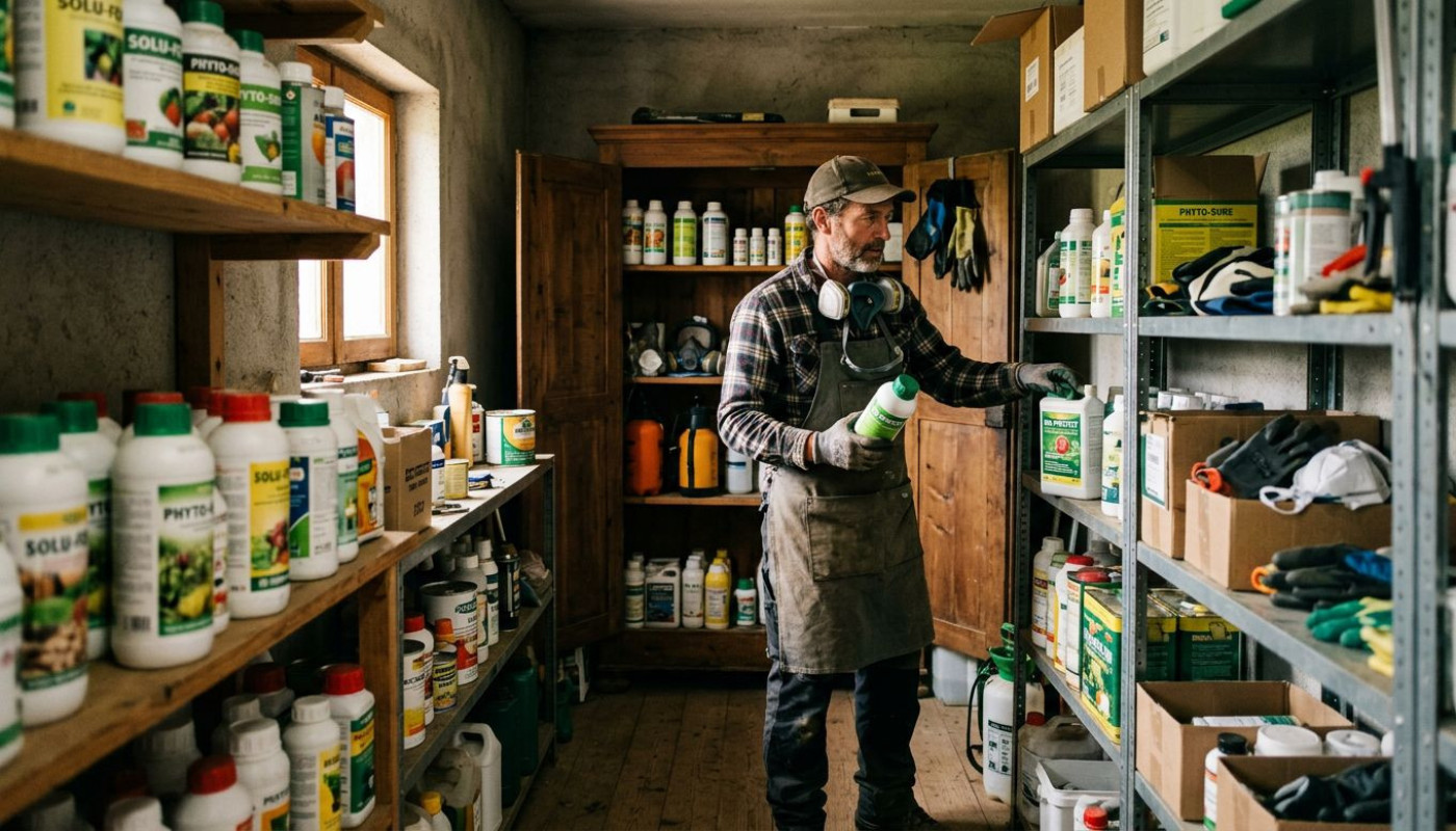 Entrez dans les coulisses d’une armoire phytosanitaire, la sentinelle invisible du maraîcher